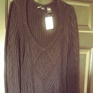 Black sweater dress